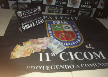 Polícia Militar detém homem por tráfico de drogas na zona leste
