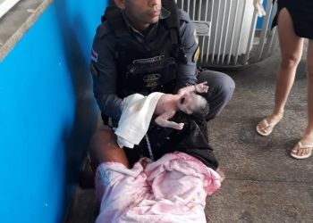 Policiais militares da 14ª Cicom auxiliam mulher em trabalho de parto na zona leste
