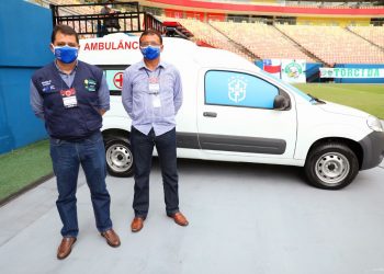 HPS 28 de Agosto recebe ambulância doada pela CBF do projeto “Craques da Saúde”