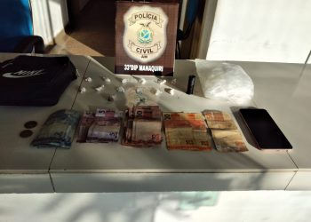 PC-AM prende indivíduo em posse de cocaína e maconha tipo skunk em Manaquiri