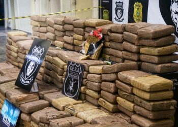 600 kg de drogas apreendidos em Novo Airão, dois colombianos foram presos