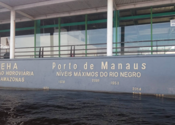 Manaus: Rio Negro sobe mais um centímetro e bate recorde histórico nesta terça-feira (01/06)