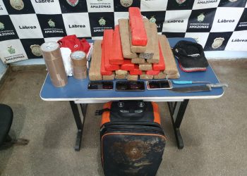 Polícia Militar apreende aproximadamente 23 quilos de entorpecentes em Lábrea