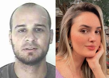 Veja vídeo: Homem mata  ex companheira a tiros no portão de casa e foge.
