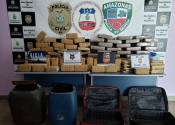 PMAM apreende cerca de 130kg de entorpecentes, em São Gabriel da Cachoeira