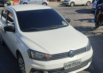 Veículo roubado de motorista de aplicativo na zona sul é recuperado pela Polícia Militar