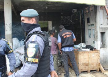 Quatro toneladas de equipamentos suspeitos de furto são apreendidas em operação “Hefesto”