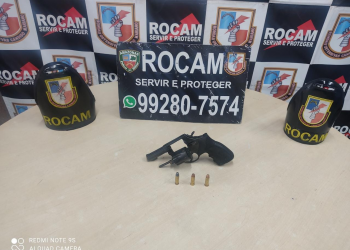 PMAM detém homem por porte ilegal de arma de fogo na zona leste
