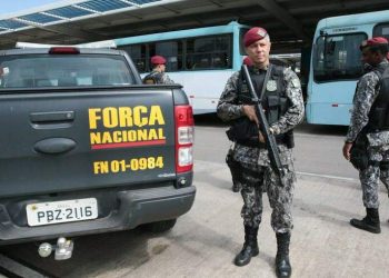 Um mês após onda de ataques homens da Força Nacional deixam Manaus