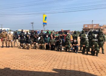 Governo do Amazonas e forças federais integram ações de combate ao desmatamento e queimadas em Humaitá