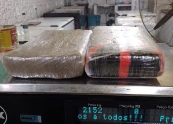 Polícia Militar apreende mais de 2 Kg de maconha tipo skunk no porto do município de Maraã