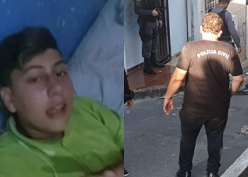 Jovem tenta correr da morte, mas é alcançado e executado com nove tiros, no Aleixo; imagens fortes