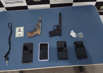 Polícia Militar detém três homens e apreende um adolescente por crime no município de Lábrea