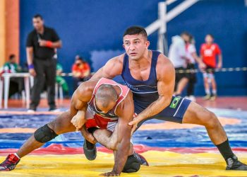 Capitão da PMAM, Tasso Alves é campeão brasileiro regional de wrestling, em Maceió