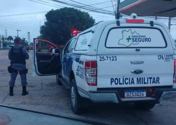 Foragido da justiça é preso pela PMAM durante abordagem no Jorge Teixeira