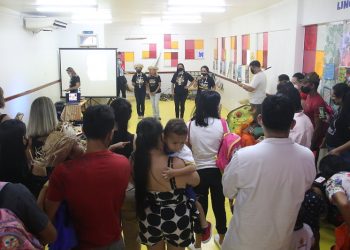 Creche da Prefeitura de Manaus realiza exposição do projeto ‘Kurumins Gallery Arts’ com obras das crianças