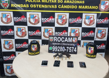 Polícia Militar detém homem no Tancredo por porte ilegal de arma de fogo