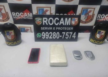 No bairro Colônia Oliveira Machado, homem é preso pela PMAM por tráfico de drogas