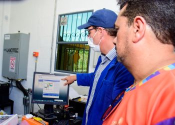 Prefeitura recebe estudantes da Ufam no Aterro Sanitário de Manaus para conhecerem funcionamento do local