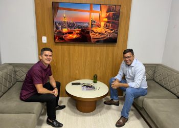 David Almeida e Wilson Lima se encontram para definição de vice do governador