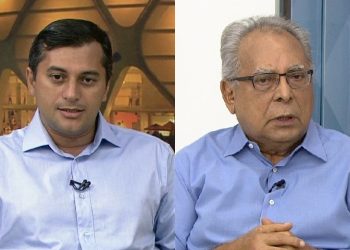 Wilson Lima e Amazonino Mendes estão empatados na disputa para o Governo do Amazonas