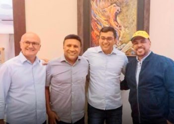 Por interlocução de coronel Menezes, apostolo Renê Terra Nova vai apoiar reeleição de Wilson Lima ao Govern