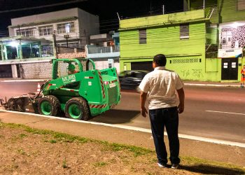 Prefeitura disponibiliza novos equipamentos para a limpeza das ruas de Manaus