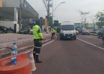 Prefeitura de Manaus monitorou as vias e orientou motoristas no Desfile Militar