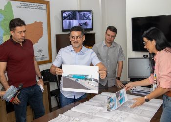Prefeito David Almeida destaca fortalecimento em serviços de saúde básica com a construção da nova UBS Morro da Liberdade