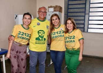 Pela quantidade de pessoas vestidas de verde e amarelo, votação de Bolsonaro e coronel Menezes em Manaus deverá ser histórica