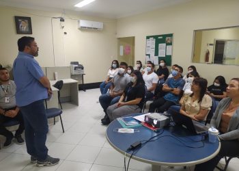 Estudantes universitários conhecem o trabalho da Visa Manaus em apresentação para cursos da área de Saúde