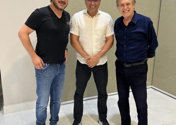 Presidente e vice do União Brasil vem ao Amazonas para parabenizar governador Wilson Lima pela reeleição