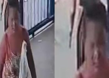 Vídeo: polícia procura mulher que furtou celular de unidade de saúde