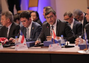 Em fórum com os 27 governadores, Wilson Lima destaca que defesa da Zona Franca é pauta prioritária do Governo do Amazonas