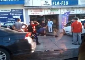 Bandido é capturado ao tentar assaltar homem na porta de Casa Lotérica na Praça 14