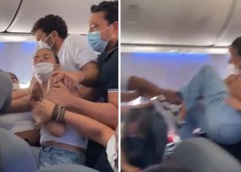 Passageiras saem no tapa e puxão de cabelo dentro de Avião