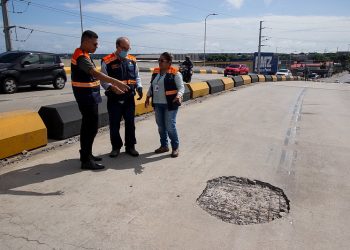 Viaduto do Manoa é interditado pela Prefeitura de Manaus nesta quinta-feira