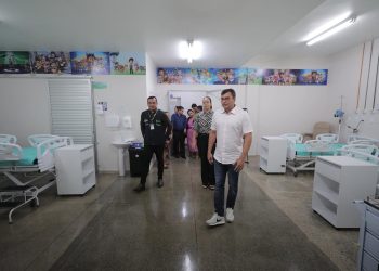 Wilson Lima entrega novos leitos clínicos no Hospital e Pronto-Socorro da Criança na zona sul da capital