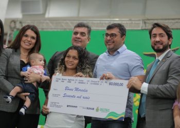 Wilson Lima dá início ao reassentamento de mais 200 famílias da Comunidade da Sharp e Manaus 2000