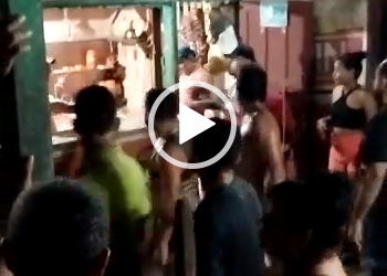 Ladrão tenta se esconder no ‘Bar dos Cornos’ em Manacapuru e leva uma surra dos frequentadores