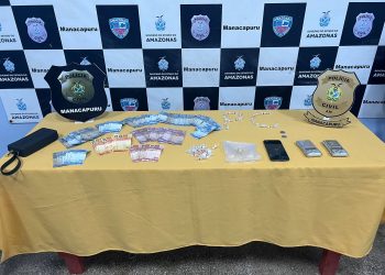 PC-AM prende indivíduo em posse de drogas, balanças de precisão e dinheiro em Manacapuru