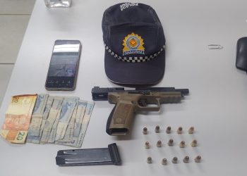Em Iranduba, PMAM prende dois homens por roubo, posse ilegal de arma de fogo e tentativa de homicídio