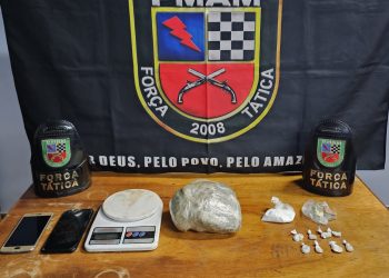 Em Parintins, Polícia Militar prende homem em posse de entorpecentes