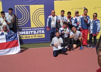 Delegação paratleta de alunos e profissionais da rede estadual de ensino do Amazonas conquista 20 medalhas, em São Paulo
