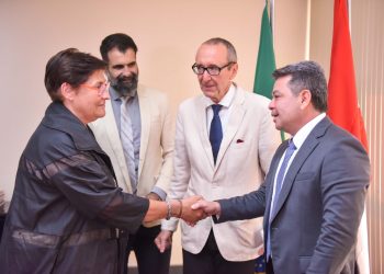 Vice-governador Tadeu de Souza recebe delegação da Áustria e destaca cultura e projetos voltados para meio ambiente