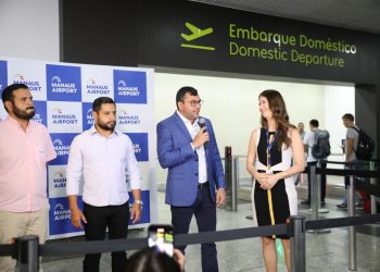 Wilson Lima destaca que Estado trabalha para tornar aeroporto de Manaus um ‘hub’ aéreo da Amazônia