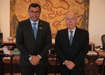 Wilson Lima se reúne com ministro das Relações Exteriores e diz que Amazonas está à disposição para receber eventos pré-COP 30