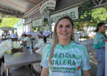Festival de Parintins: ‘Recicla, Galera’ ultrapassa uma tonelada de resíduos coletados em três dias