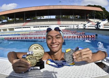 Amazonense fica entre os finalistas do Troféu Brasil de Natação
