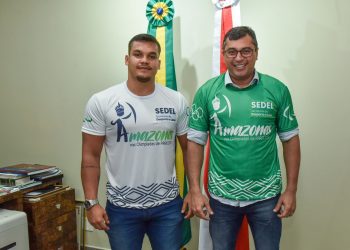 Amazonense Pedro Nunes é medalha de ouro no lançamento de dardo no Sul-Americano de Atletismo